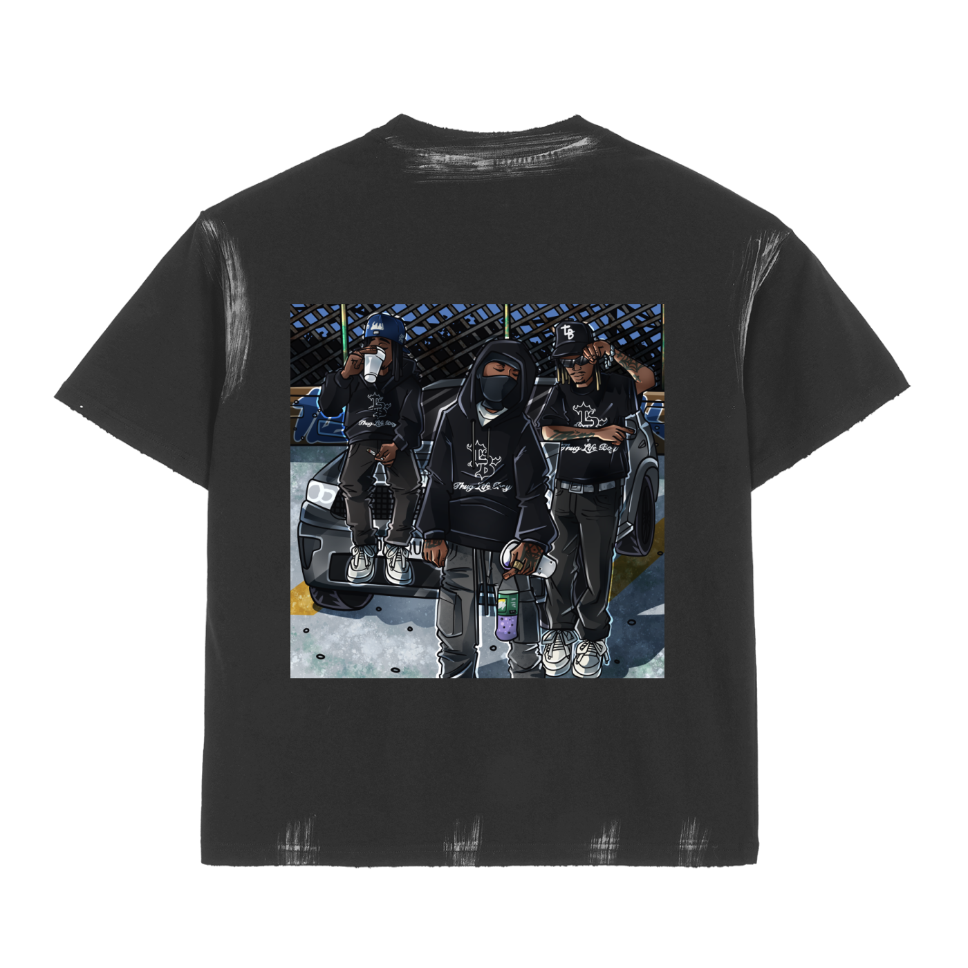 Hand Brushed T-shirt